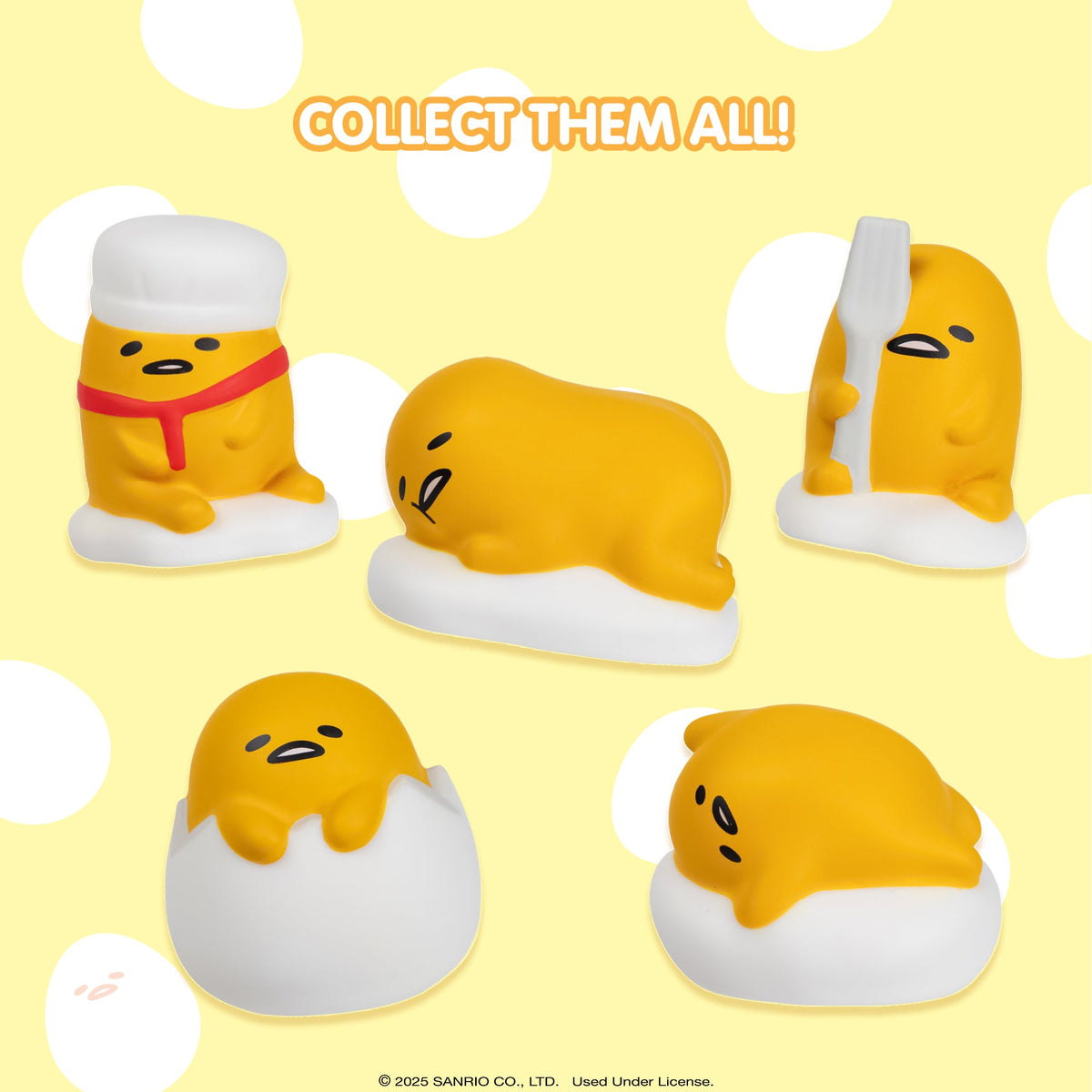 Gudetama SquiSHU Capsule (Series 2) Toys&Games Hamee.com - Hamee US