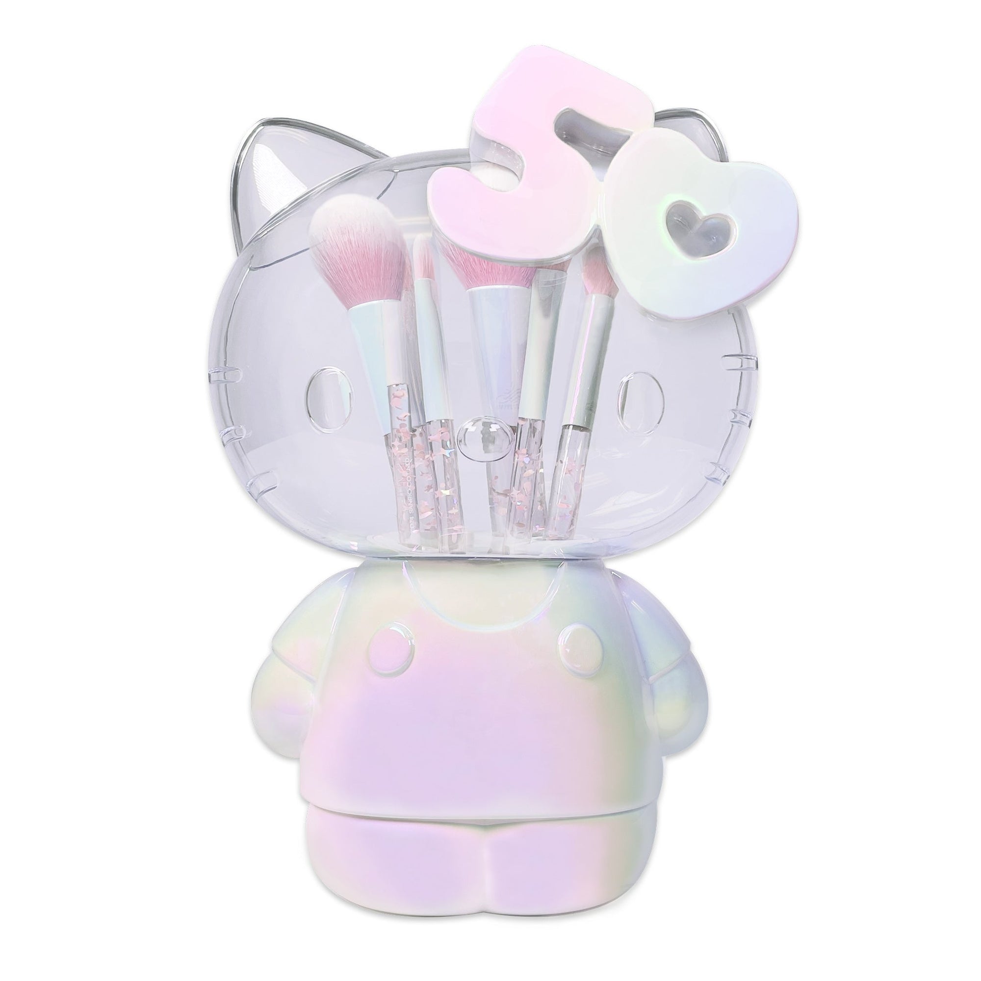 Hello Kitty x Impressions Vanity 50th Anniv. 6-Pc Brush Gift Set Beauty Tools Impressions Vanity Co.   