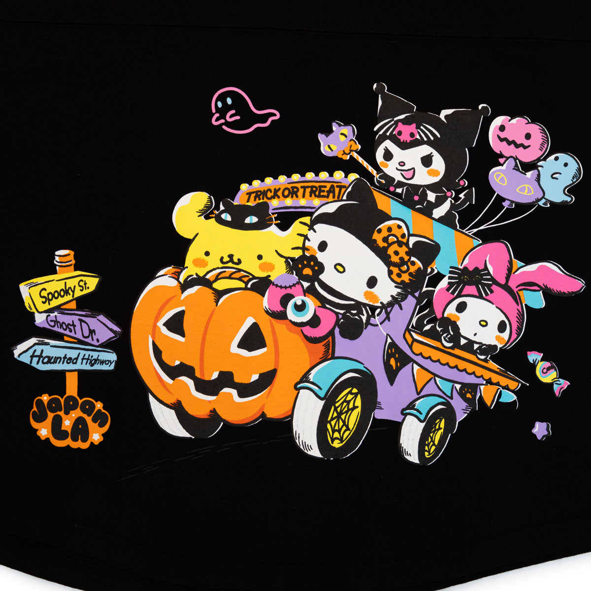 Hello Kitty and Friends Haunted Highway JapanLA Spirit Jersey Apparel JapanLA   