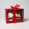 Hello Kitty Ceramic Holiday Salt & Pepper Set (Sled) Home Goods Blue Sky