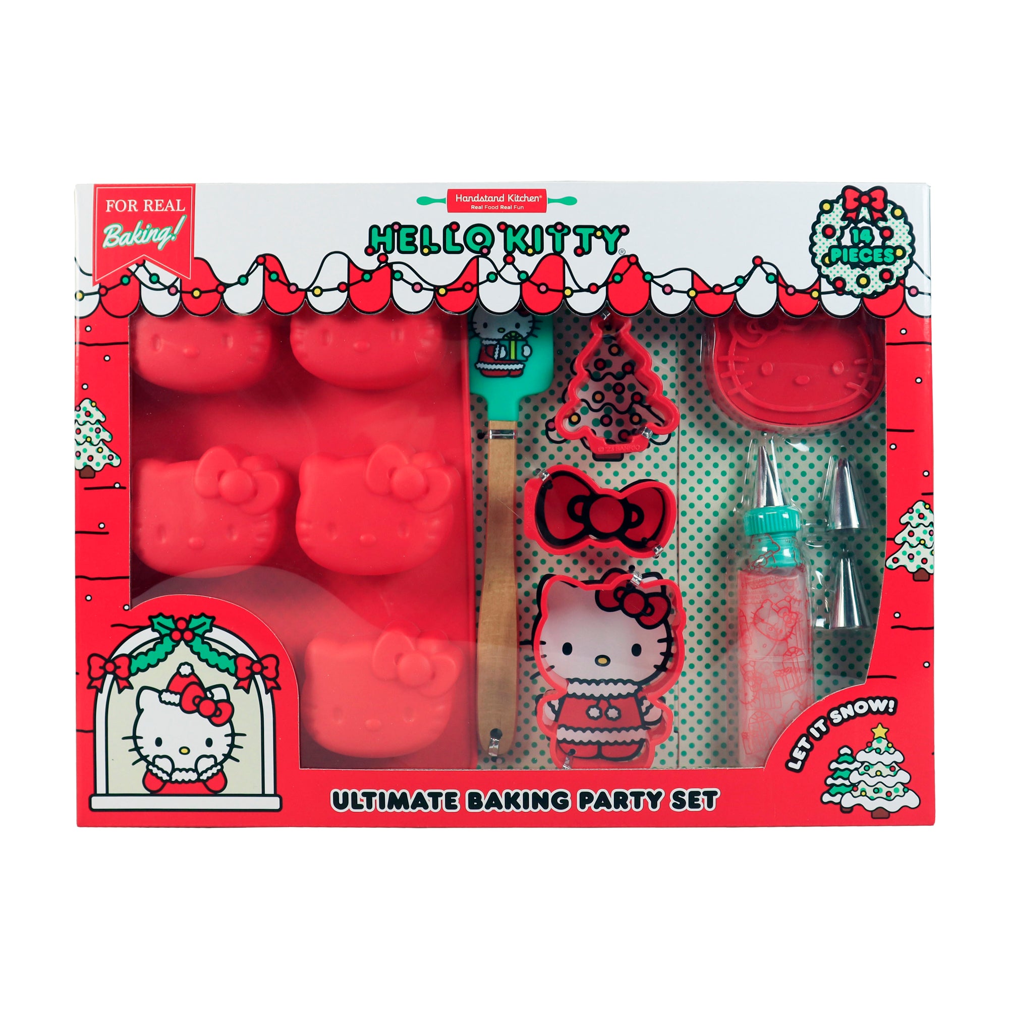 Hello Kitty Holiday Ultimate Baking Party Set Home Goods Handstand Kitchen   