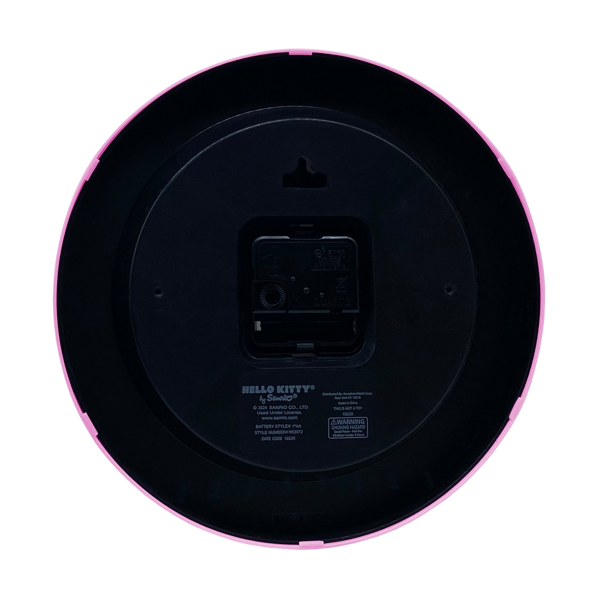 Hello Kitty Pink Classic Wall Clock