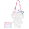 Hello Kitty 50th Anniversary JapanLA Clear Bag with Pouch Bags JapanLA   