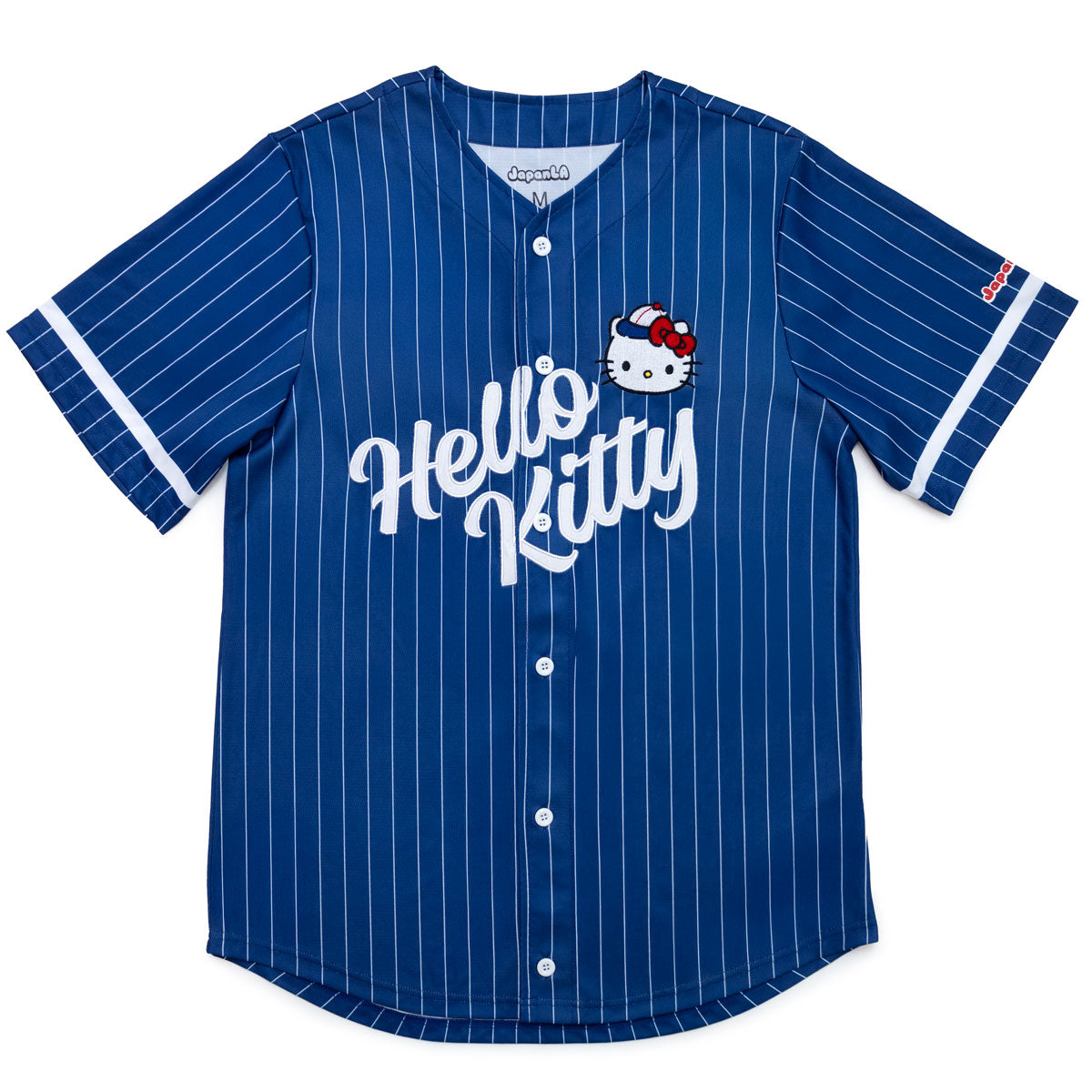 Hello Kitty x JapanLA Baseball Jersey (Blue) Apparel JapanLA