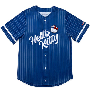 Hello Kitty x JapanLA Baseball Jersey (Blue) Apparel JapanLA