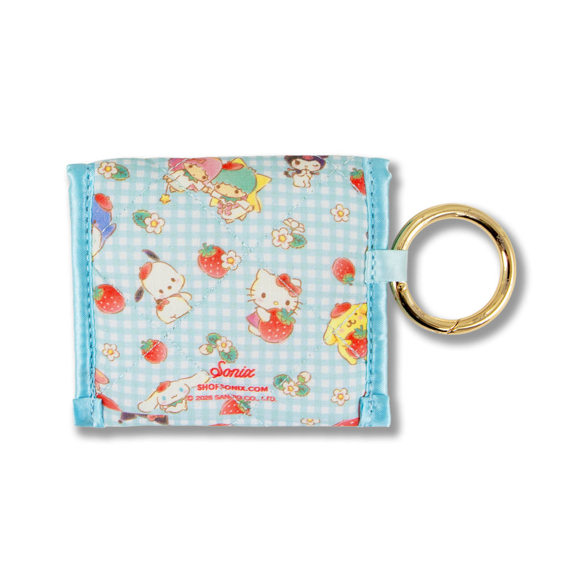 Hello Kitty and Friends Strawberries x Sonix Ear Bud Pouch Accessory BySonix Inc.