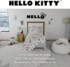 Hello Kitty Holiday Cotton Flannel Sheet Set Home Goods Franco Manufacturing Co Inc   