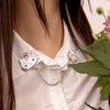 Hello Kitty JapanLA Floral Lapel Pin Accessory JapanLA