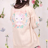 Hello Kitty JapanLA Floral Cardigan Apparel JapanLA
