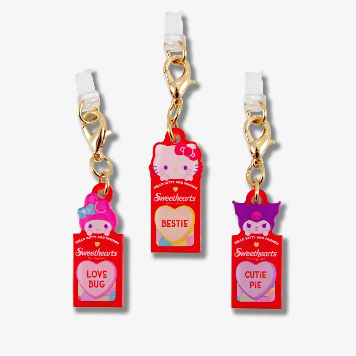 Hello Kitty and Friends x Sonix Sweethearts Charging Port 3-Pc Charms Set (Series 1)