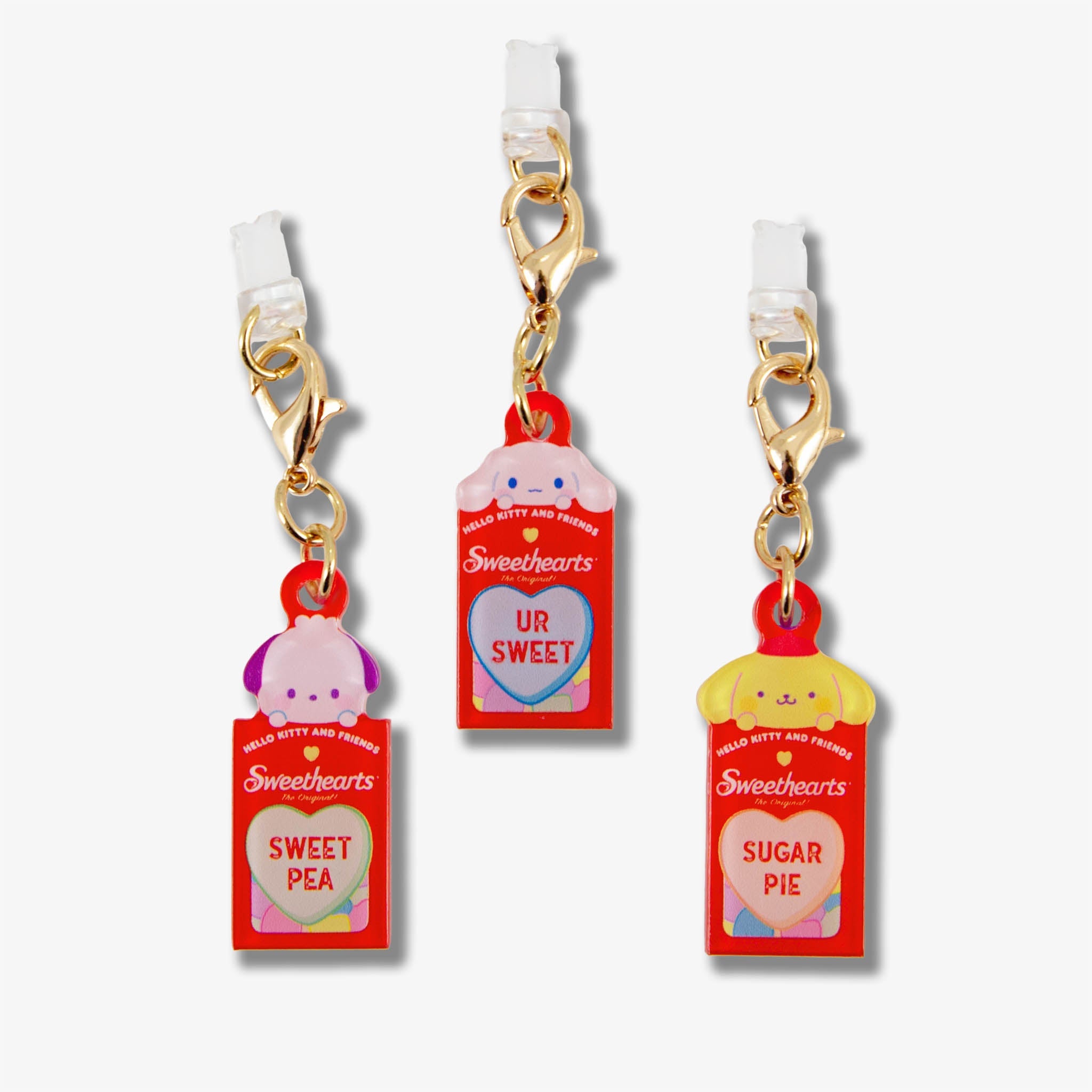 Hello Kitty and Friends x Sonix Sweethearts Charging Port 3-Pc Charms