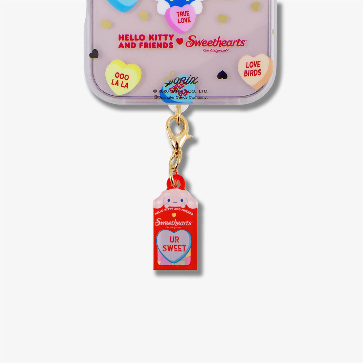Hello Kitty and Friends x Sonix Sweethearts Charging Port 3-Pc Charms Set (Series 2)