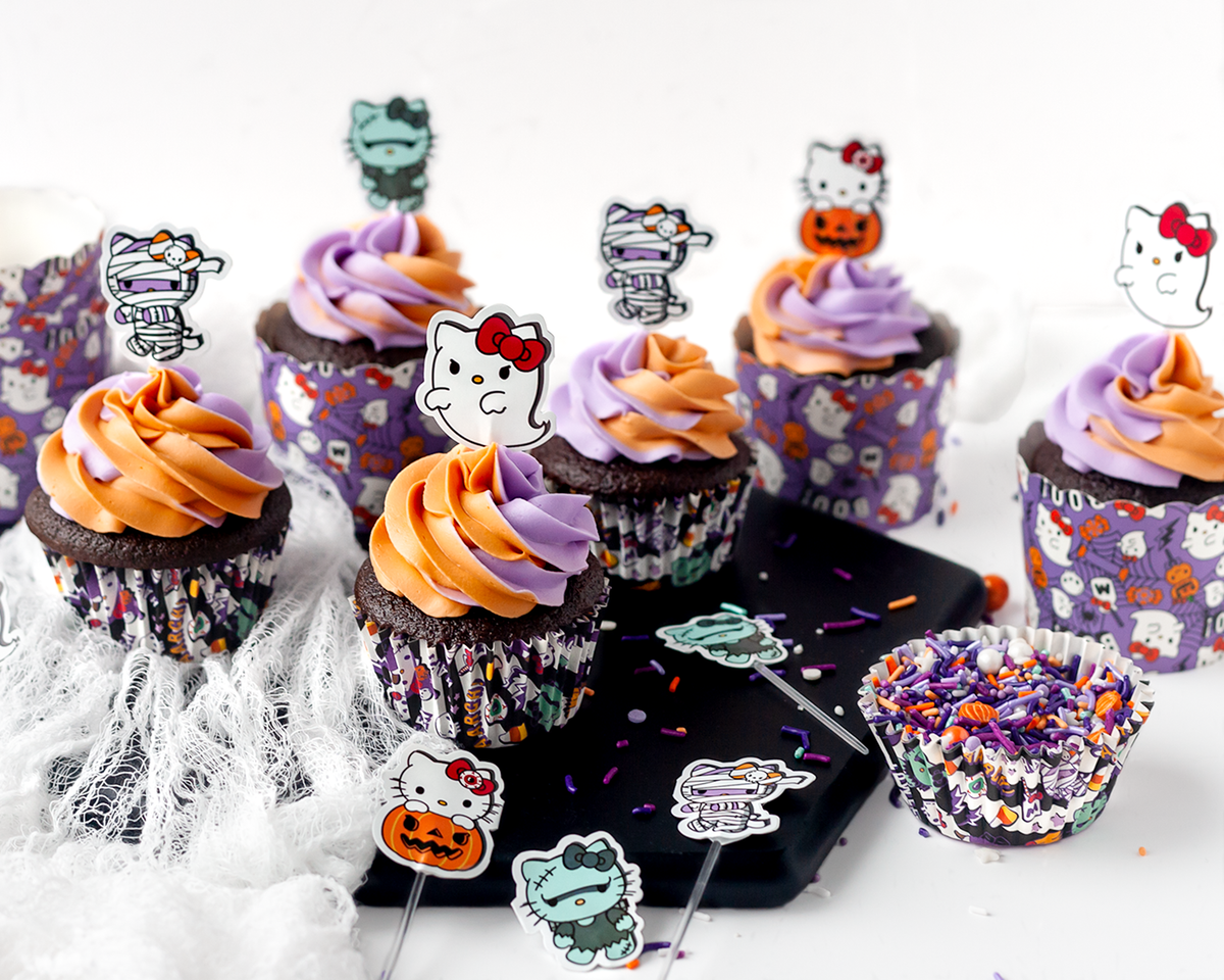 Hello Kitty Halloween Cupcake Party Set Home Goods Handstand Kitchen   
