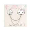 Hello Kitty JapanLA Floral Lapel Pin Accessory JapanLA