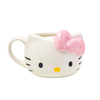 Hello Kitty Face Sculpted Mug (Pink) Home Goods Silver Buffalo LLC   