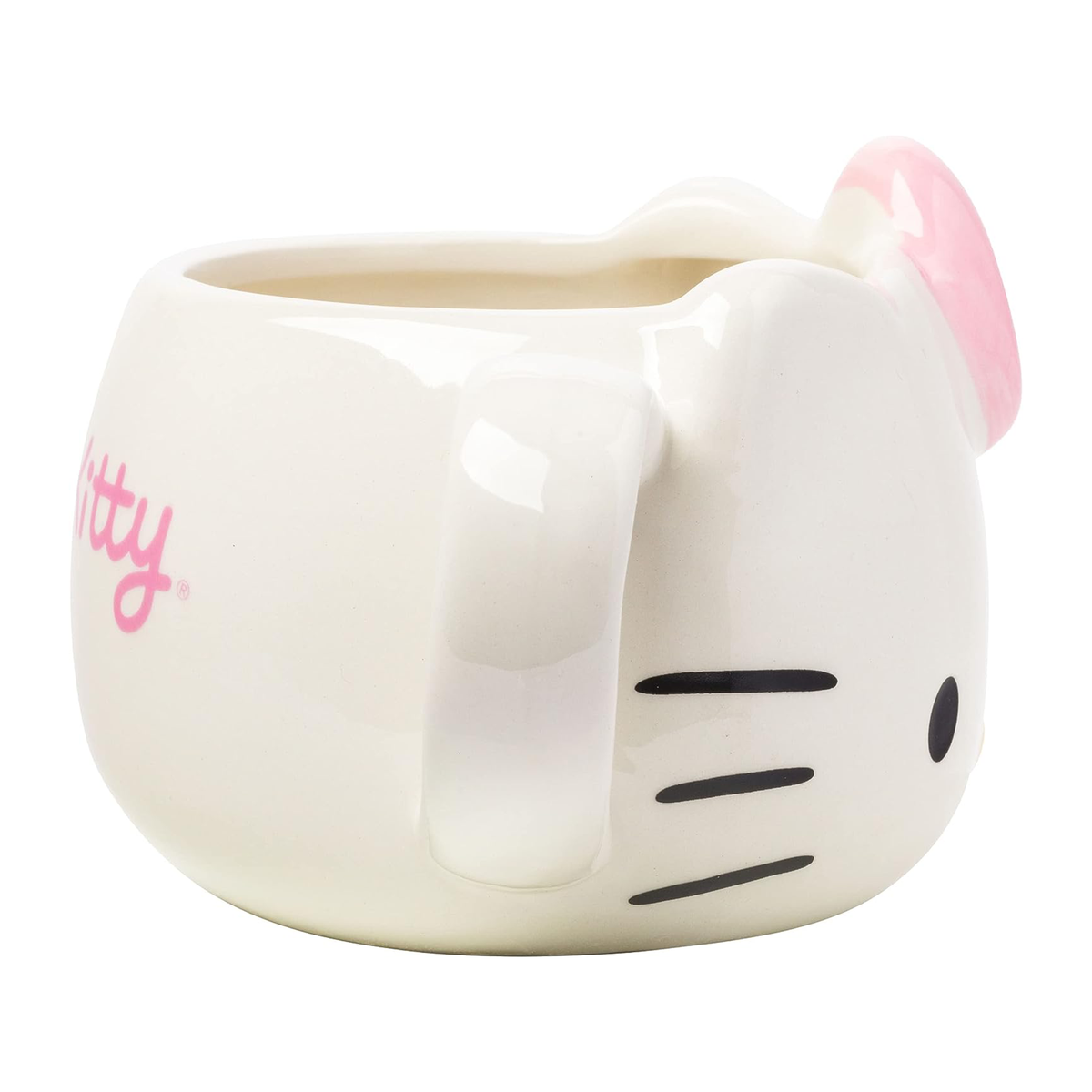 Hello Kitty Face Sculpted Mug (Pink) Home Goods Silver Buffalo LLC   