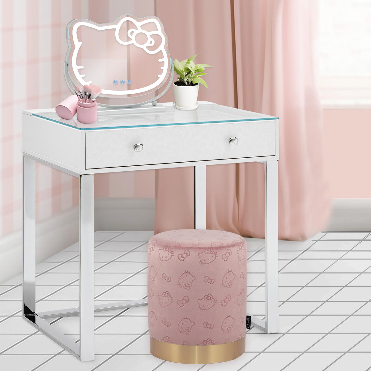 Hello Kitty x Impressions Vanity SlayStation Mini Vanity Table