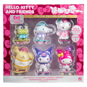 Hello Kitty and Friends 4" Ultra-Premier 6-Pc Figure Set