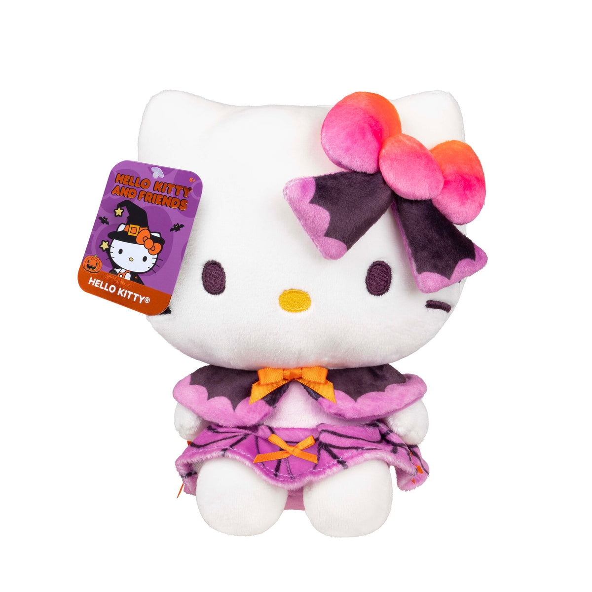 Hello Kitty 8" Halloween Plush (Spooky Cape) Plush License 2 Play