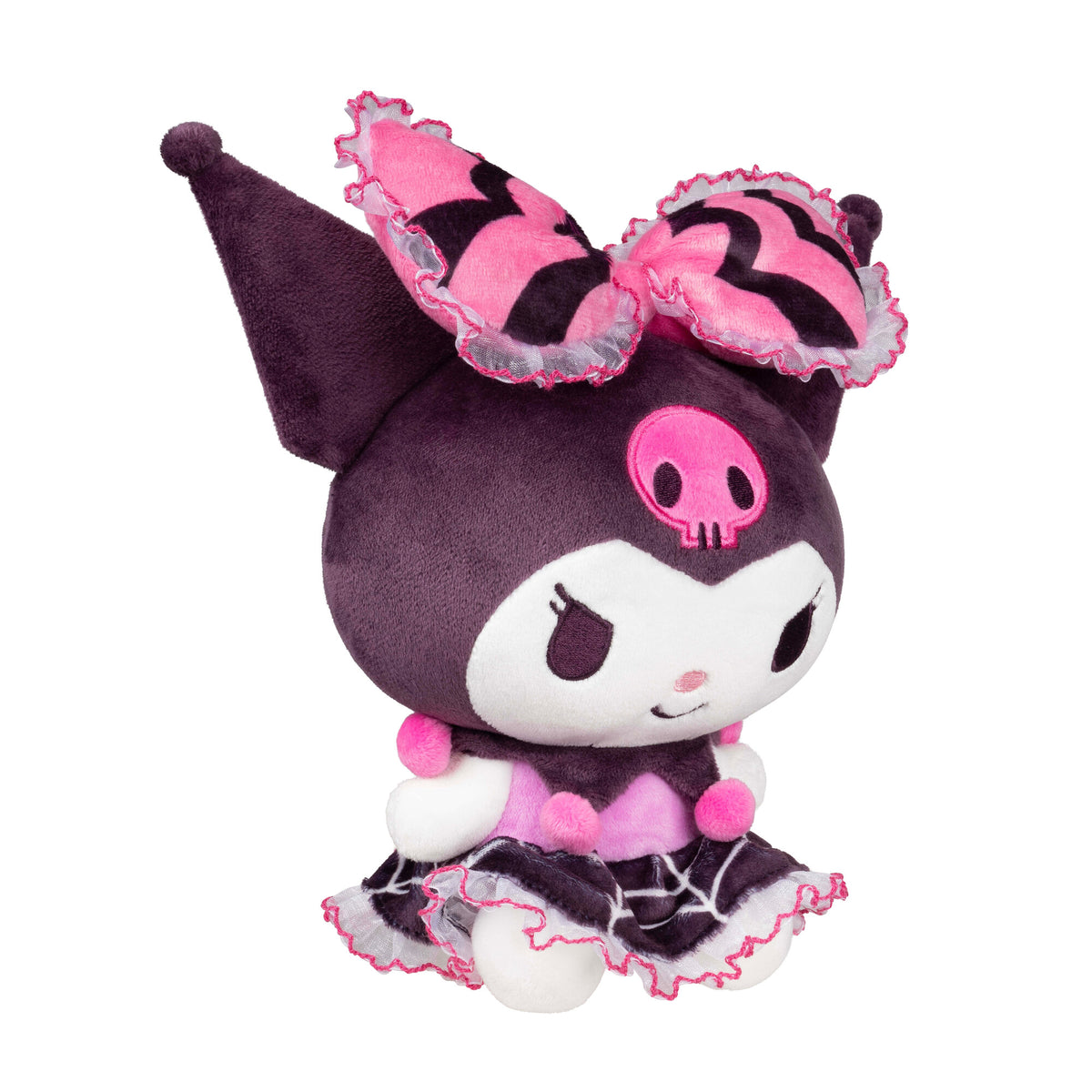 Kuromi 8" Halloween Plush (Spider Web Dress) Plush License 2 Play