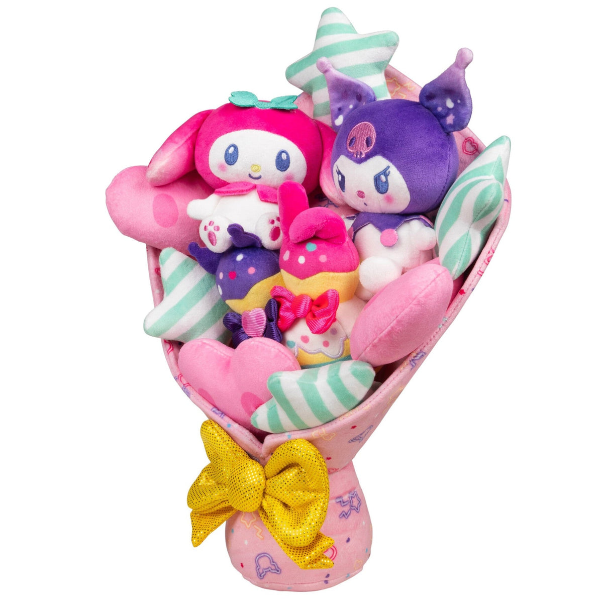 My Melody & Kuromi 12" Anniversary Plush Bouquet Plush Jazwares