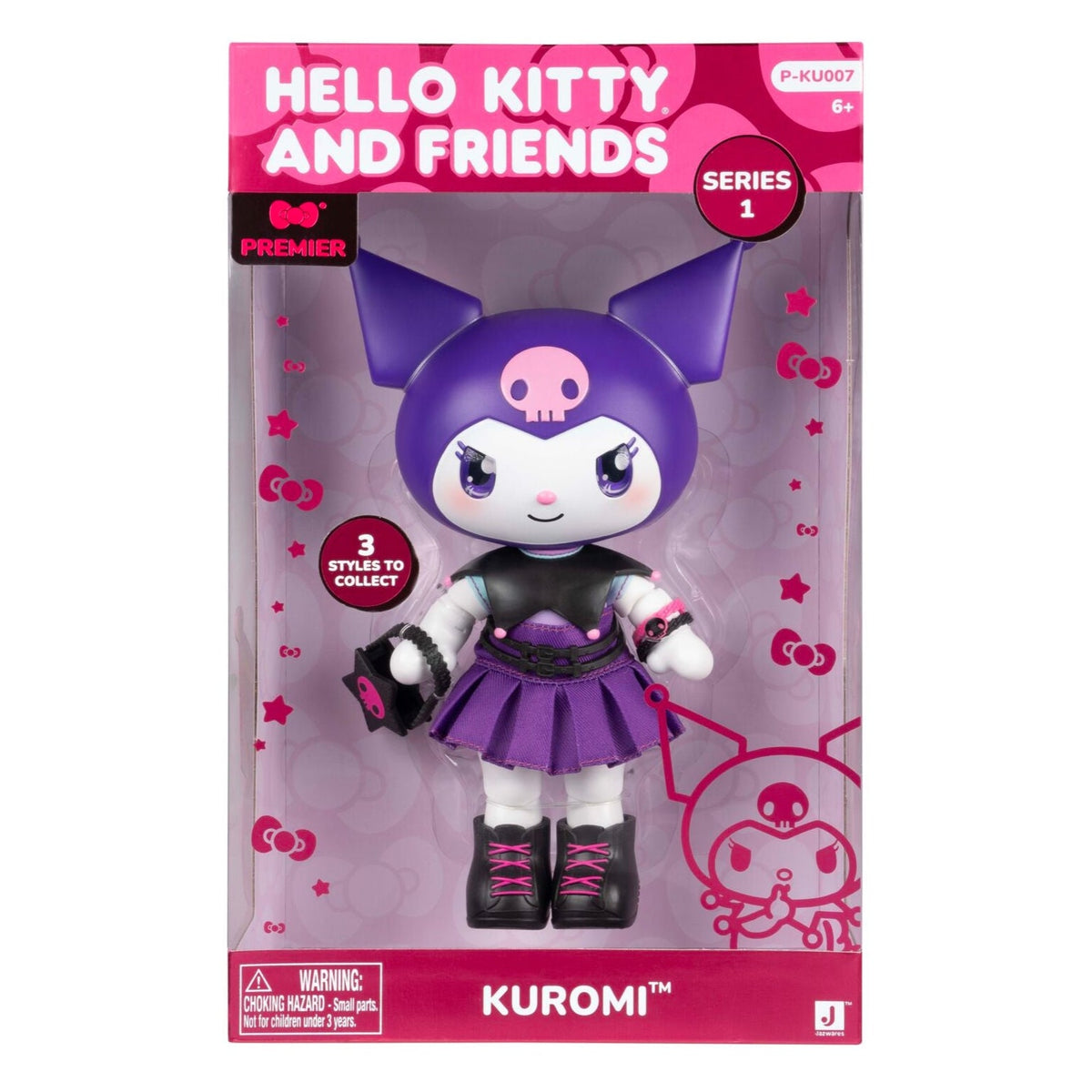 Kuromi 8" Ultra-Premier Classic Articulated Figure Toys&Games Jazwares