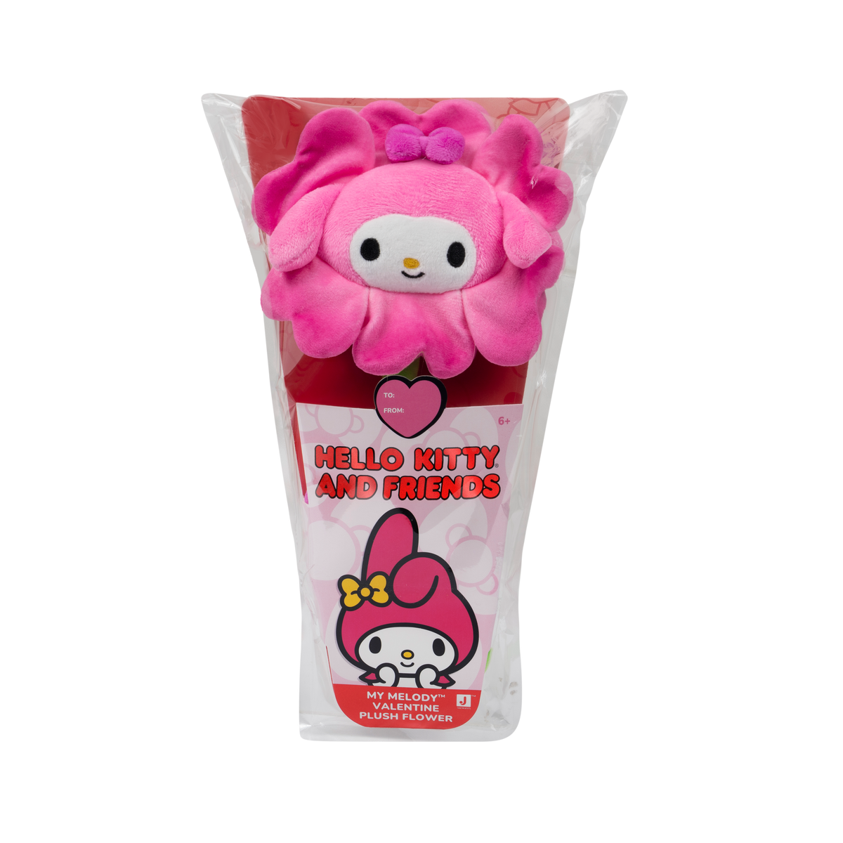 My Melody 14" Plush Valentine's Day Flower (Ombre Pink) Plush License 2 Play