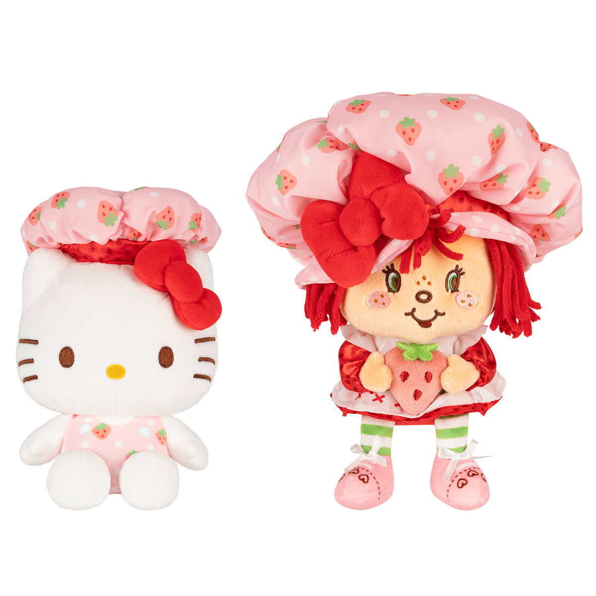 Hello Kitty x Strawberry Shortcake 8" Plush Set (Limited Edition) Plush Jazwares