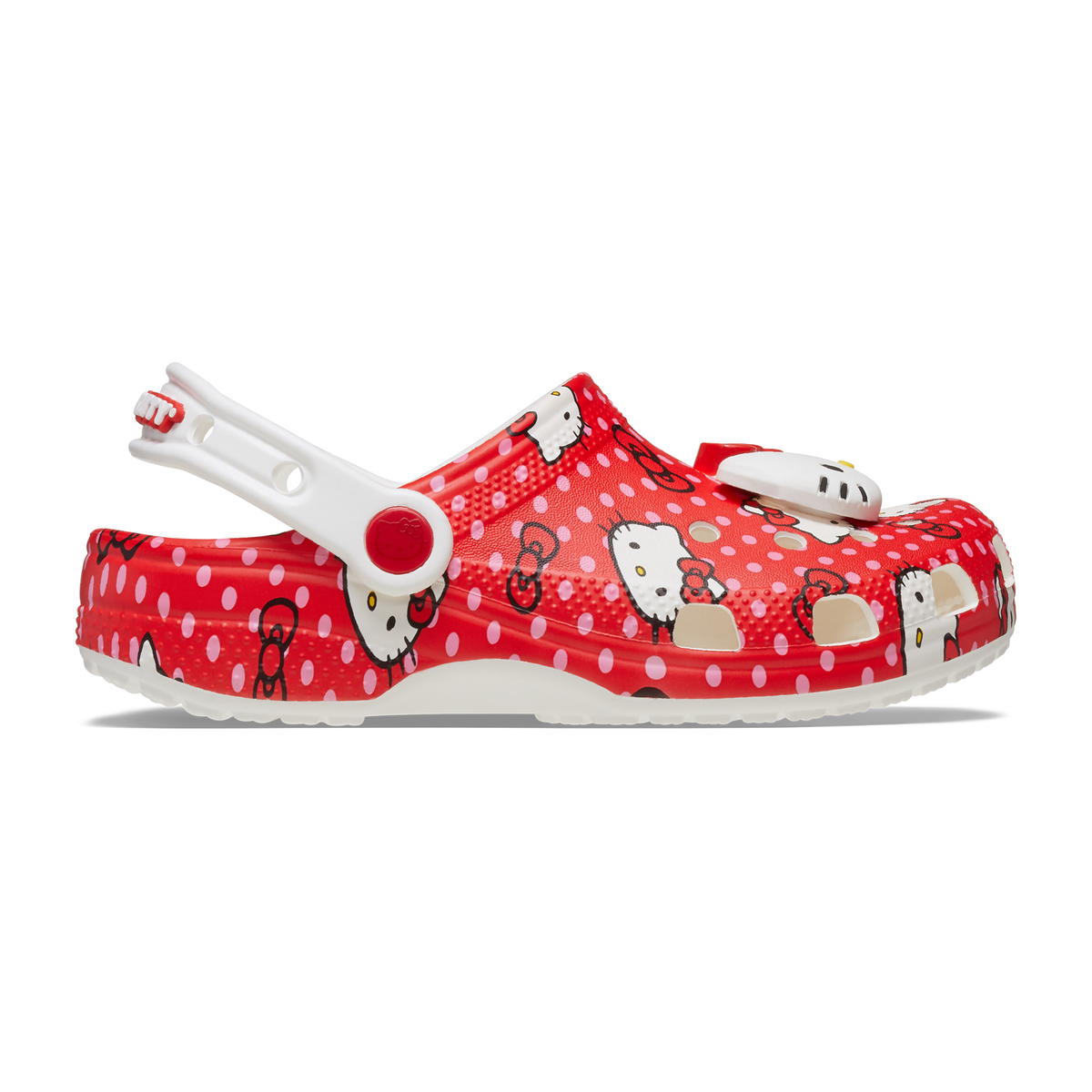 Crocs Toddler Hello Kitty Red Classic Clog Red