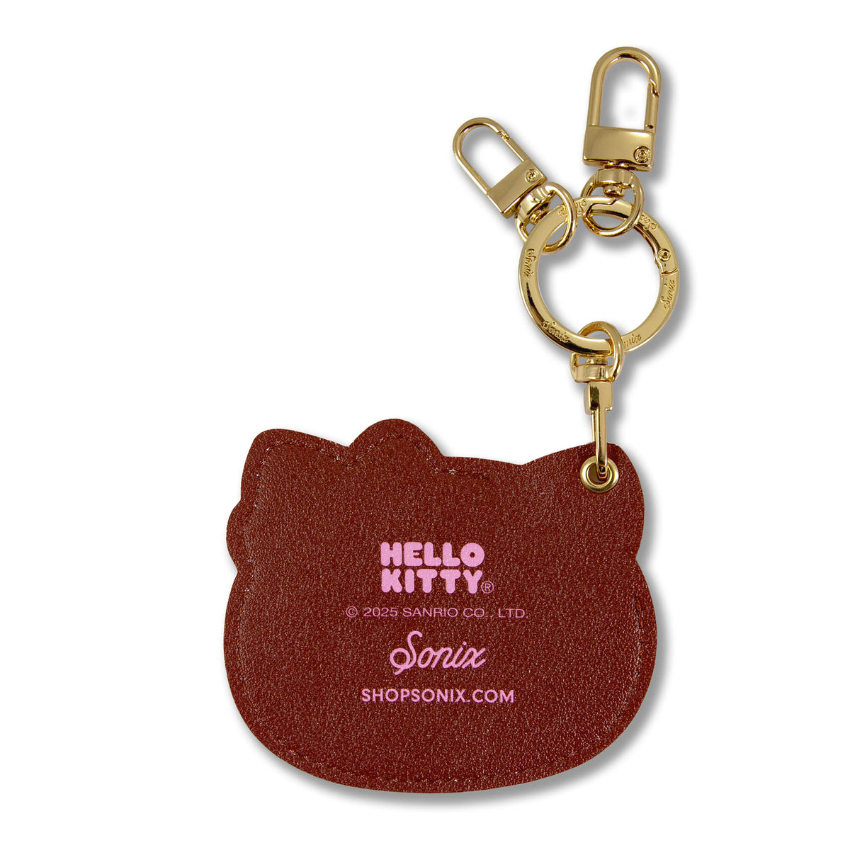 Hello Kitty x Sonix Pink Bows AirTag Keychain (Pink Face) Accessory BySonix Inc.