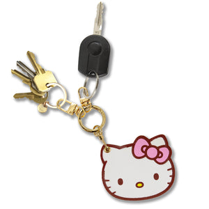 Hello Kitty x Sonix Pink Bows AirTag Keychain (Pink Face) Accessory BySonix Inc.