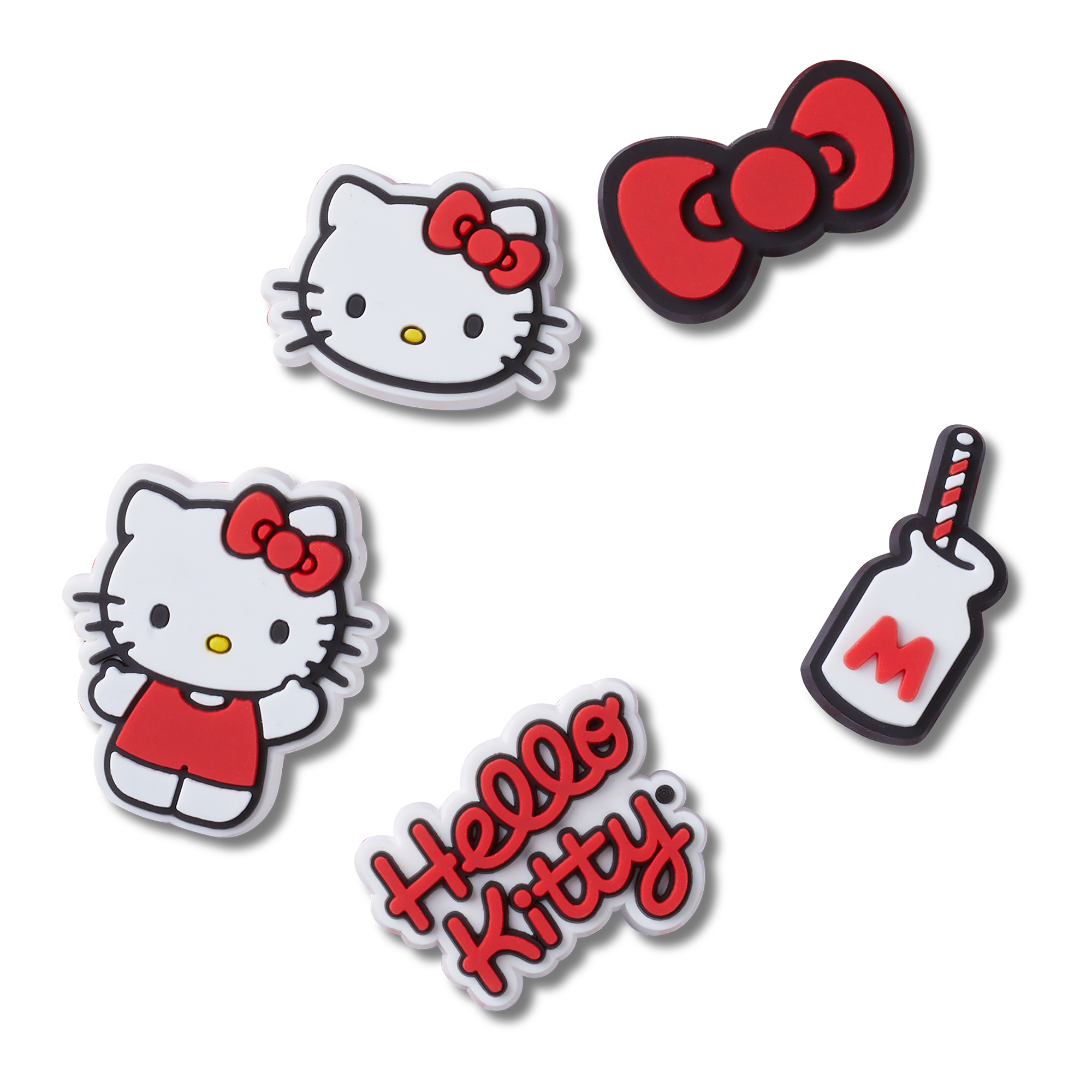 Hello kitty croc deals charms