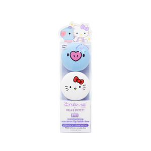 Hello Kitty & BT21 MANG Moisturizing Macaron Lip Balm Duo Beauty The Crème Shop   