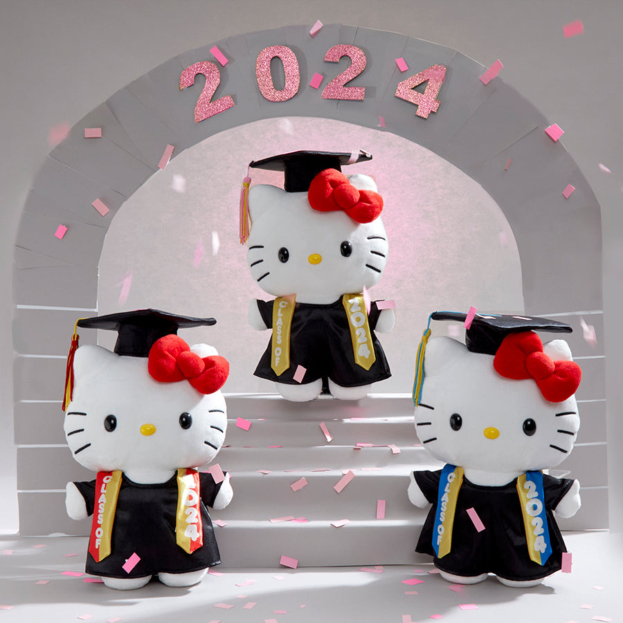 Image of 2024 Hello Kitty Graduation Plush.