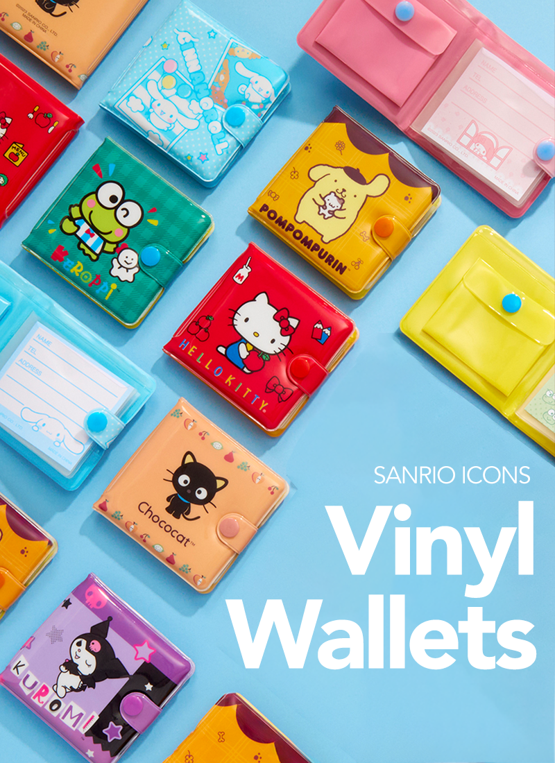 Image of Sanrio Vinyl Wallets Collection