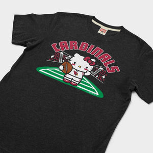 Hello Kitty x Arizona Cardinals Football Tee (Adult- Unisex) Apparel HOMAGE