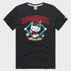 Hello Kitty x Arizona Diamondbacks Swing Tee (Adult - Unisex) Apparel HOMAGE Charcoal XS