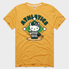 Hello Kitty x Athletics Toss Tee (Adult- Unisex) Apparel HOMAGE Gold XS
