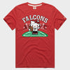 Hello Kitty x Atlanta Falcons Football Tee (Adult- Unisex) Apparel HOMAGE Red XS