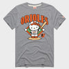 Hello Kitty x Baltimore Orioles Batter Tee (Adult - Unisex) Apparel HOMAGE Grey XS