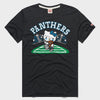 Hello Kitty x Carolina Panthers Rush Tee (Adult- Unisex) Apparel HOMAGE Charcoal XS