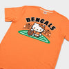 Hello Kitty x Cincinnati Bengals Holder Tee (Adult- Unisex) Apparel HOMAGE