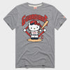 Hello Kitty x Cleveland Guardians Batter Tee (Adult- Unisex) Apparel HOMAGE Grey XS