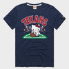 Hello Kitty x Houston Texans Holder Tee (Adult- Unisex) Apparel HOMAGE Navy XS