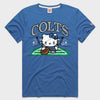 Hello Kitty x Indianapolis Colts Snap Tee (Adult- Unisex) Apparel HOMAGE Royal Blue XS