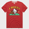 Hello Kitty x Kansas City Chiefs Kickoff Tee (Adult- Unisex) Apparel HOMAGE Red XS