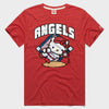 Hello Kitty x Los Angeles Angels Catch Tee (Adult - Unisex) Apparel HOMAGE Red XS