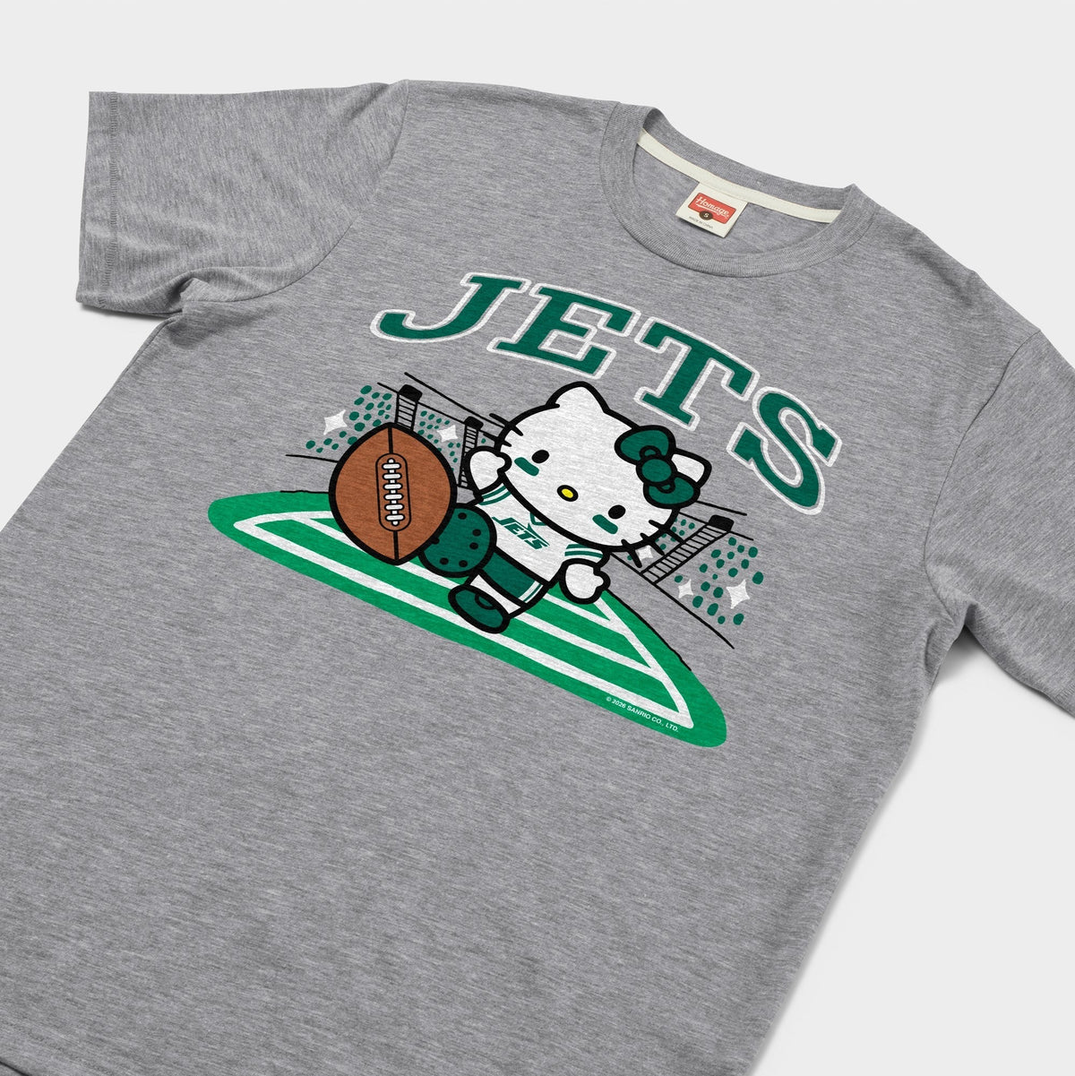 Hello Kitty x New York Jets Kickoff Tee (Adult- Unisex) Apparel HOMAGE