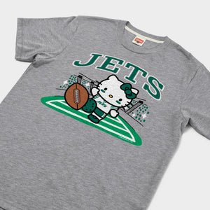 Hello Kitty x New York Jets Kickoff Tee (Adult- Unisex) Apparel HOMAGE