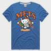 Hello Kitty x New York Mets Throw Tee (Adult - Unisex) Apparel HOMAGE Royal Blue XS